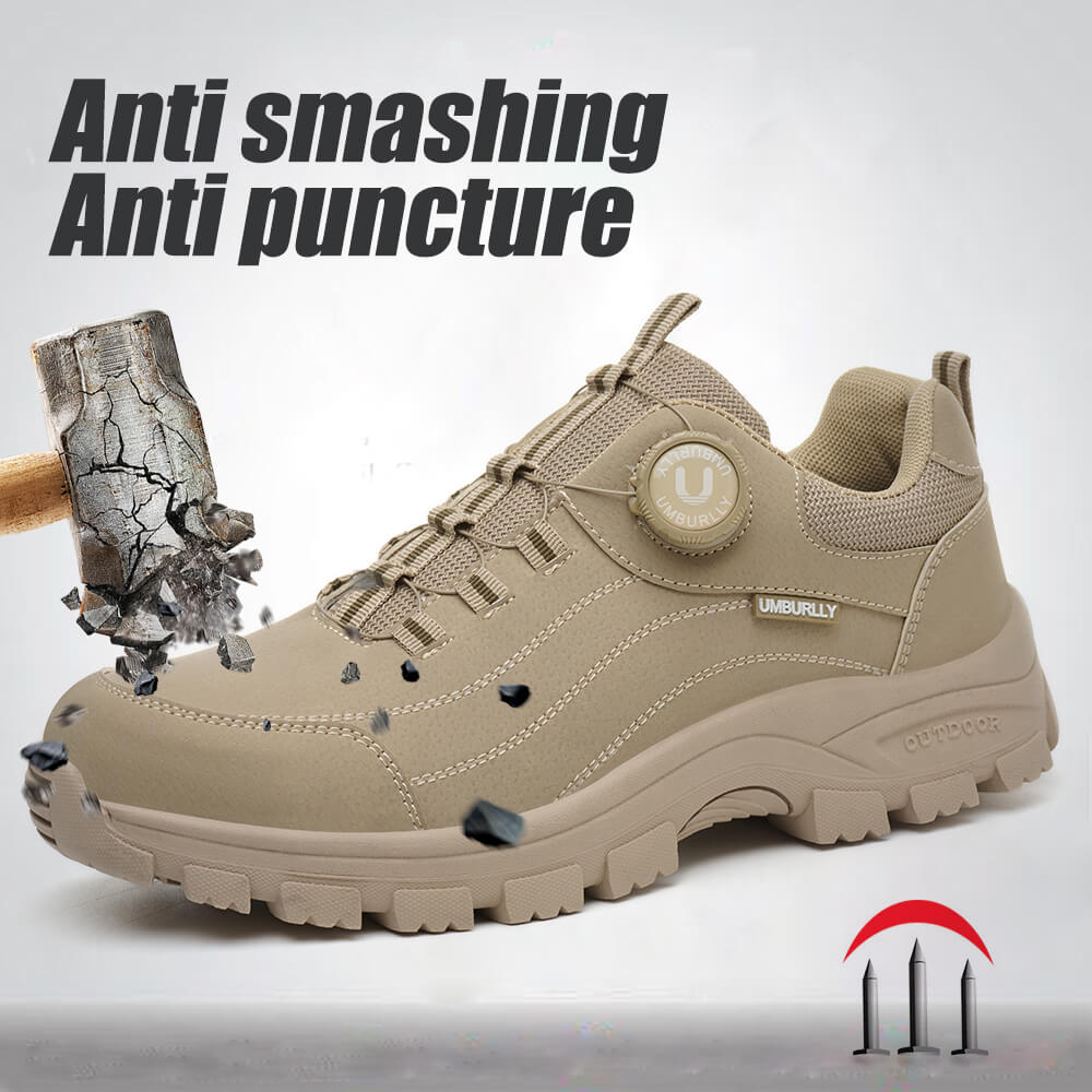 Lightweight Safety Shoes Steel Toe BOA Design Suitable for Warehouse Work