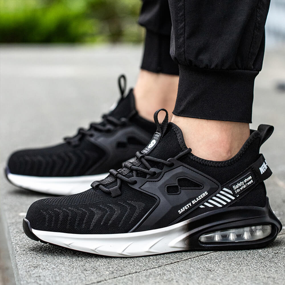 Black Best work shoes for warehouse model picture