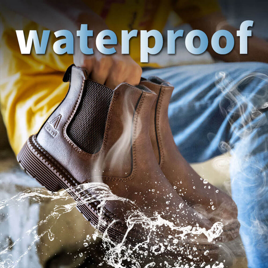 Slip-On Work Boots_waterproof