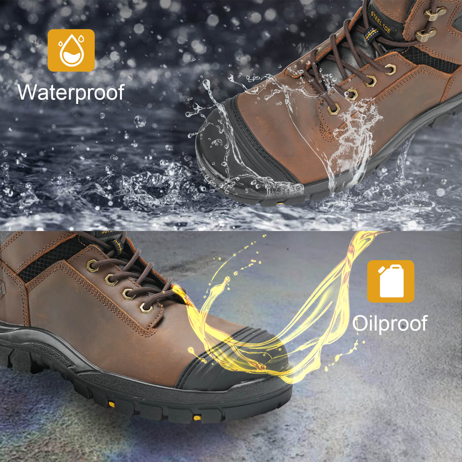 Best Steel Cap Work Boots for Maximum Protection in Construction & Industrial Workplaces