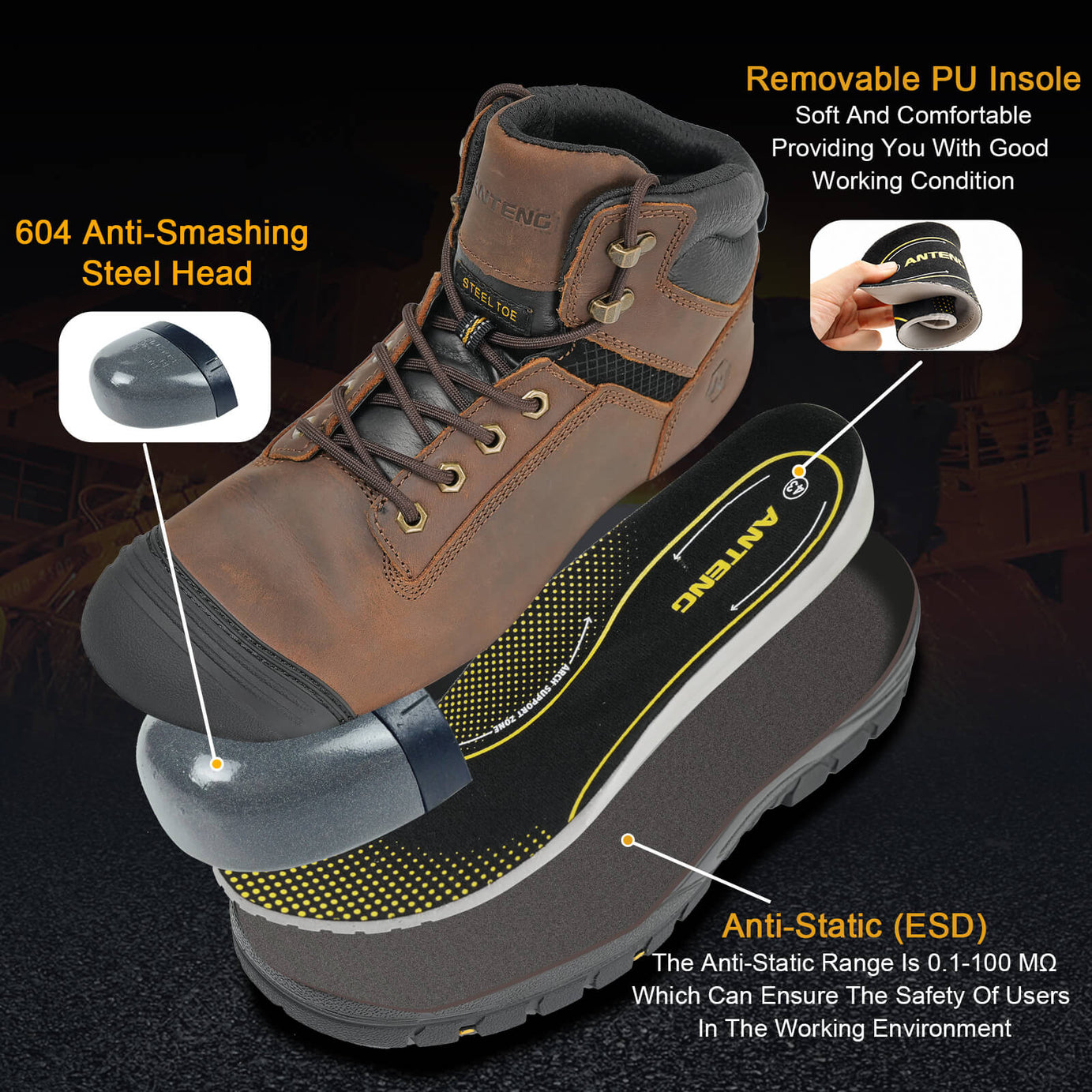 Best Steel Cap Work Boots for Maximum Protection in Construction & Industrial Workplaces